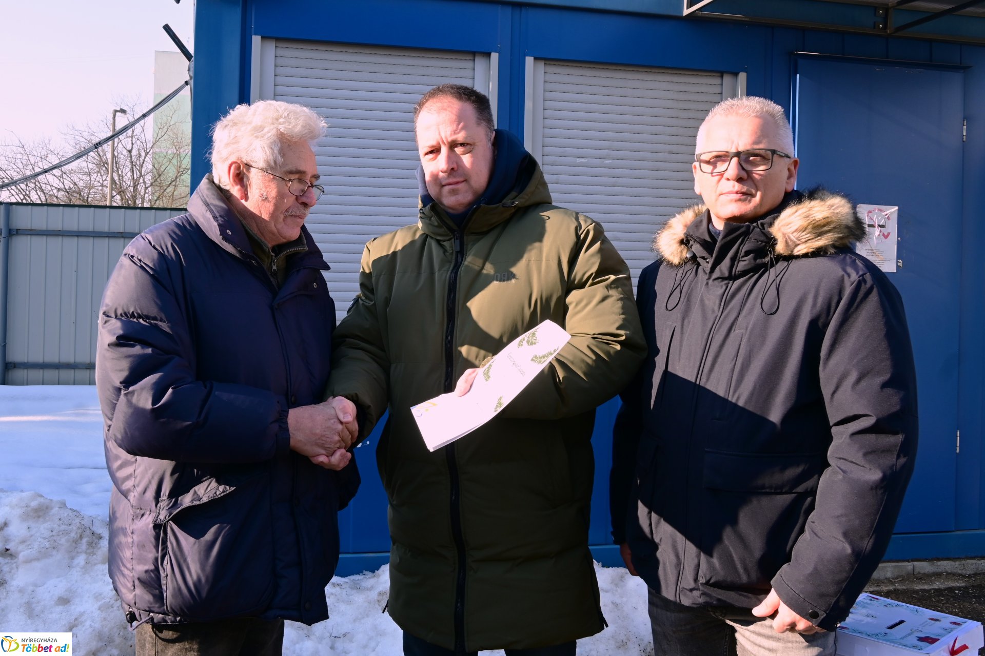 Karácsonyfáért ajándék - sorsolás a Korányi Frigyes utcai Hulladékudvarban