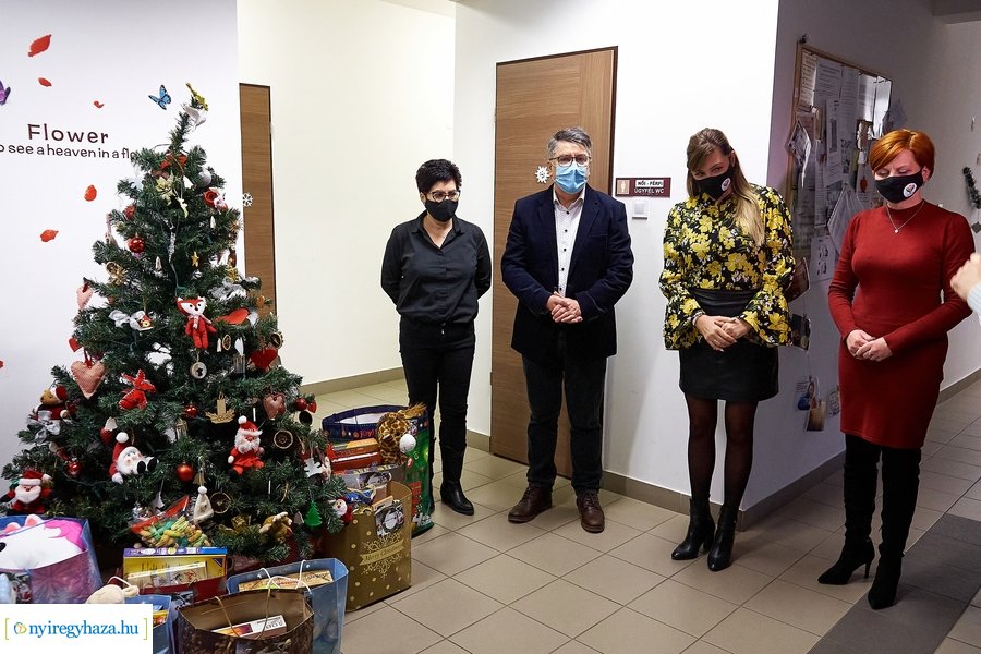 Karácsonyi adomány a Család- és Gyermekjóléti Központban