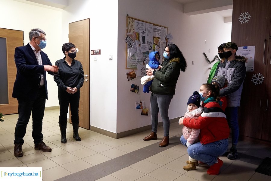 Karácsonyi adomány a Család- és Gyermekjóléti Központban