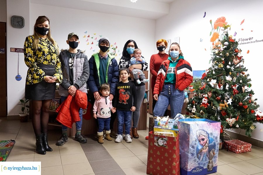 Karácsonyi adomány a Család- és Gyermekjóléti Központban