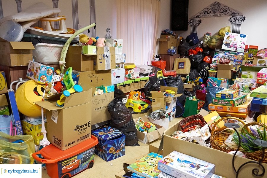 Karácsonyi adomány a Család- és Gyermekjóléti Központban