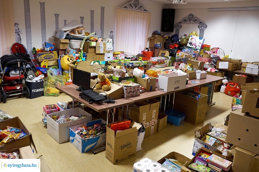 Karácsonyi adomány a Család- és Gyermekjóléti Központban