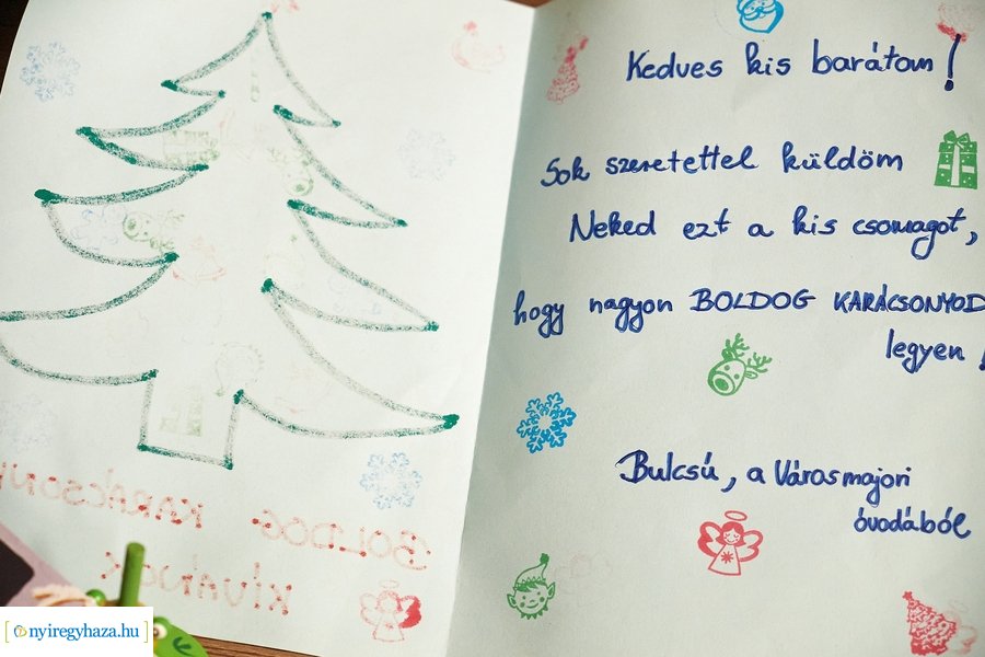 Karácsonyi adomány a Család- és Gyermekjóléti Központban