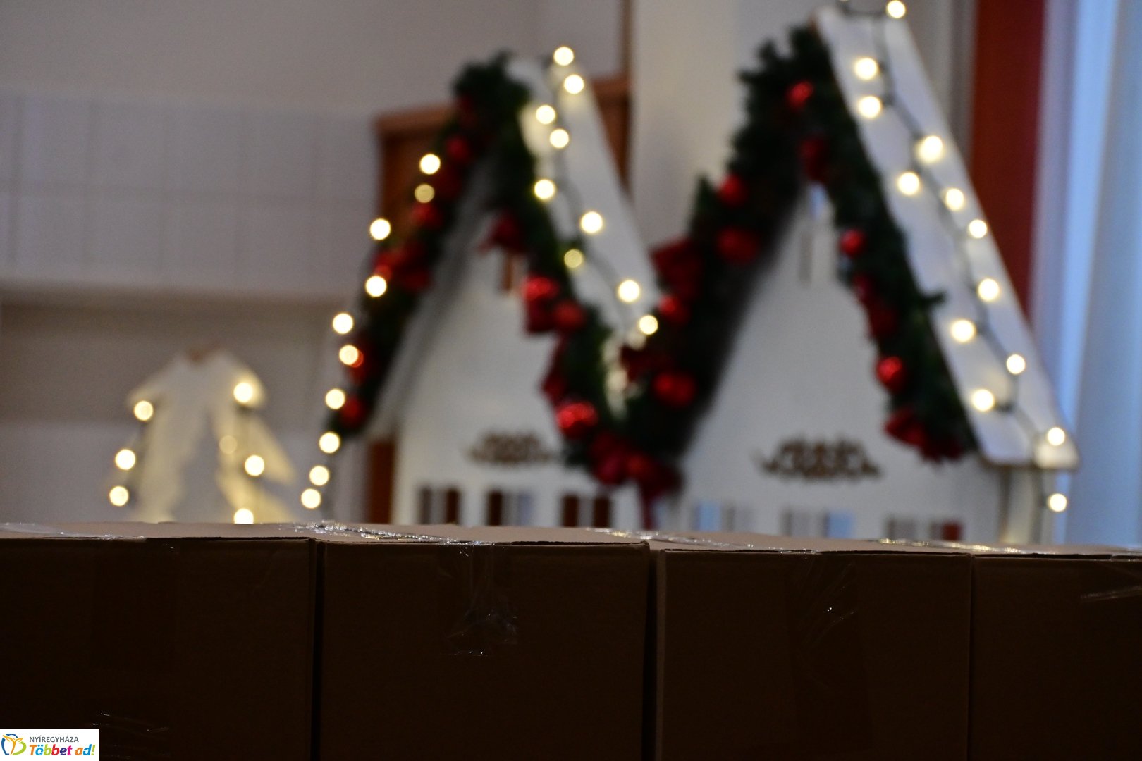 Karácsonyi csomagok átvétele a Városházán 2025