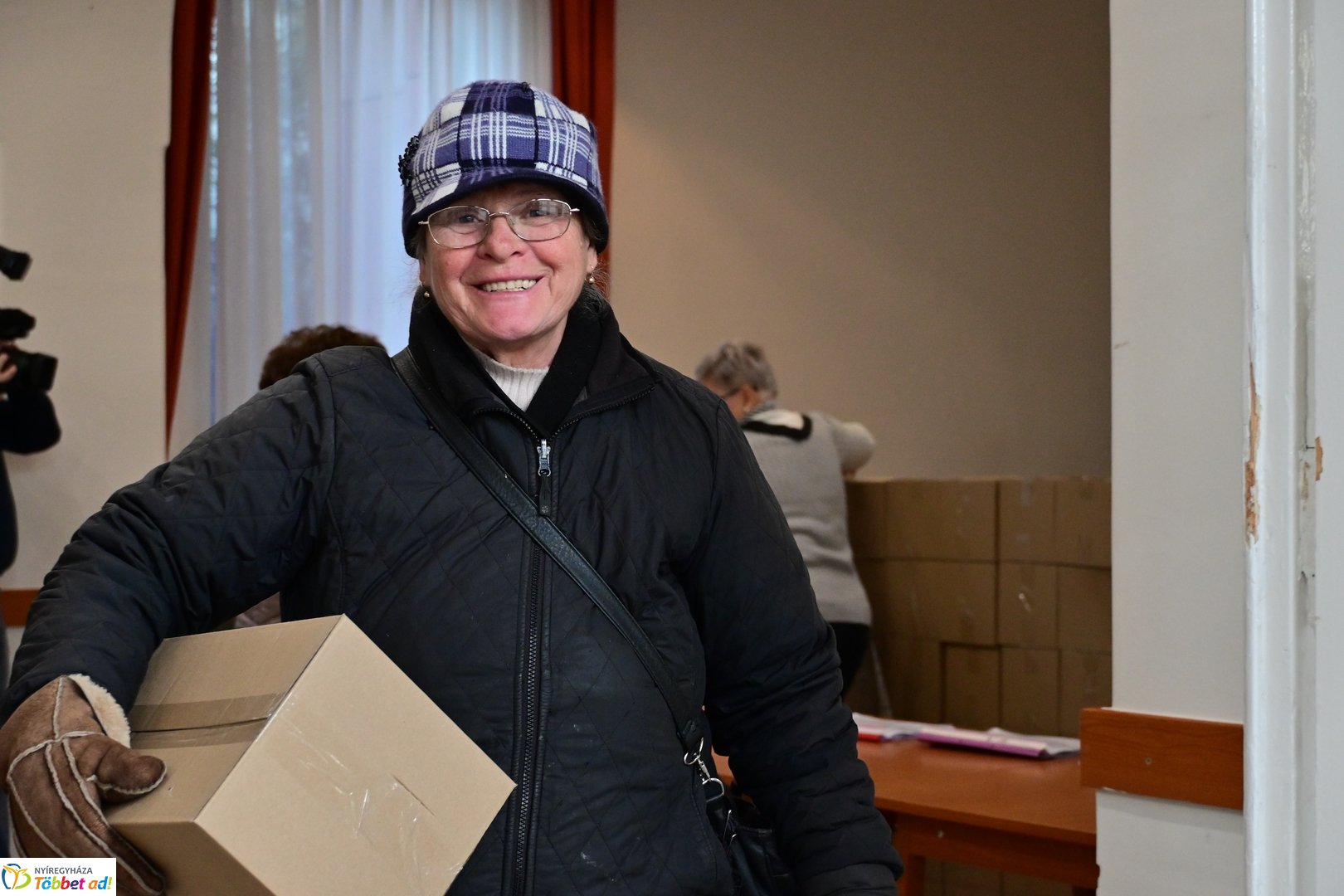 Karácsonyi csomagok átvétele a Városházán 2025