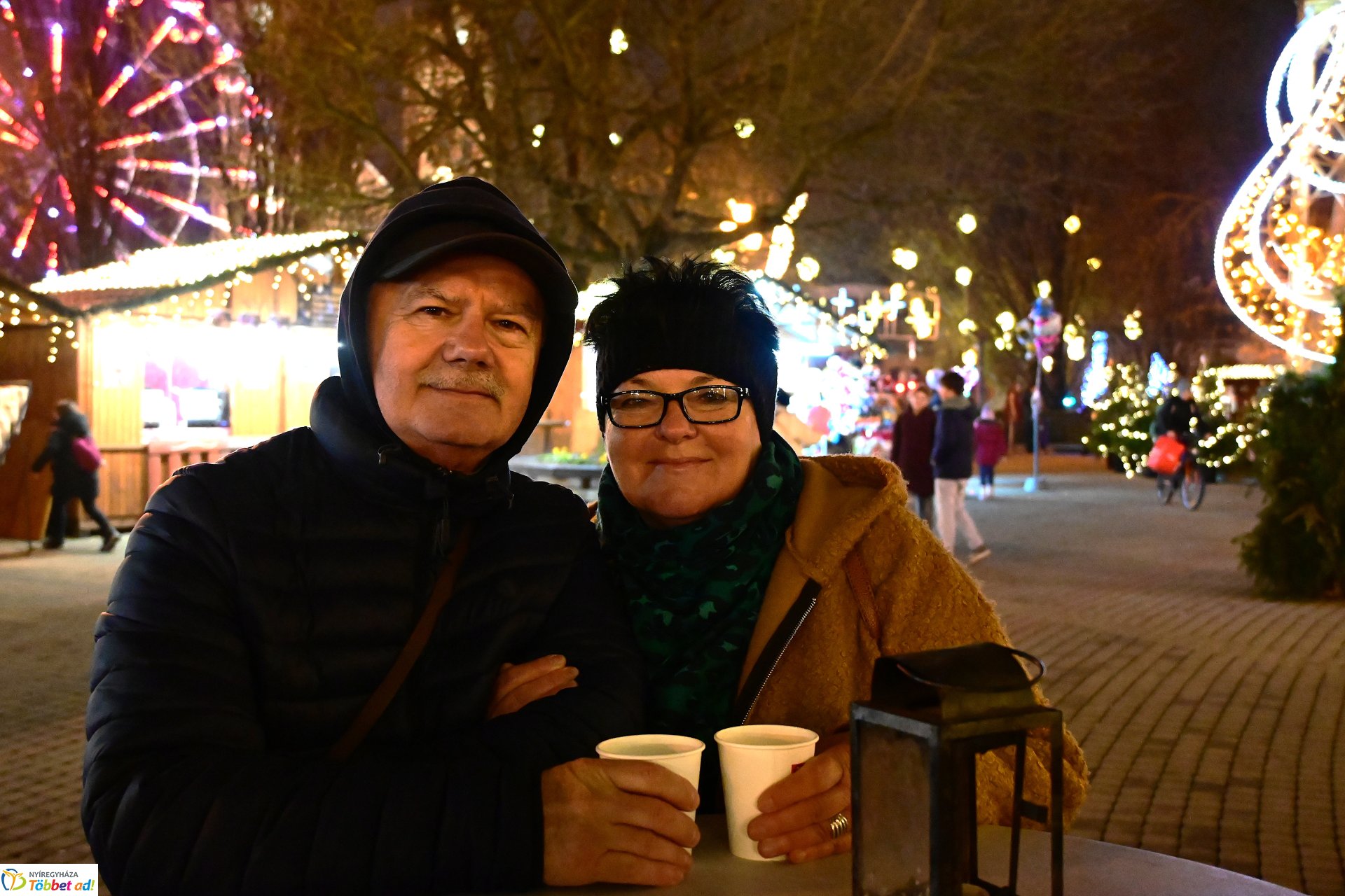 Karácsonyi Polip koncert Nyíregyháza főterén