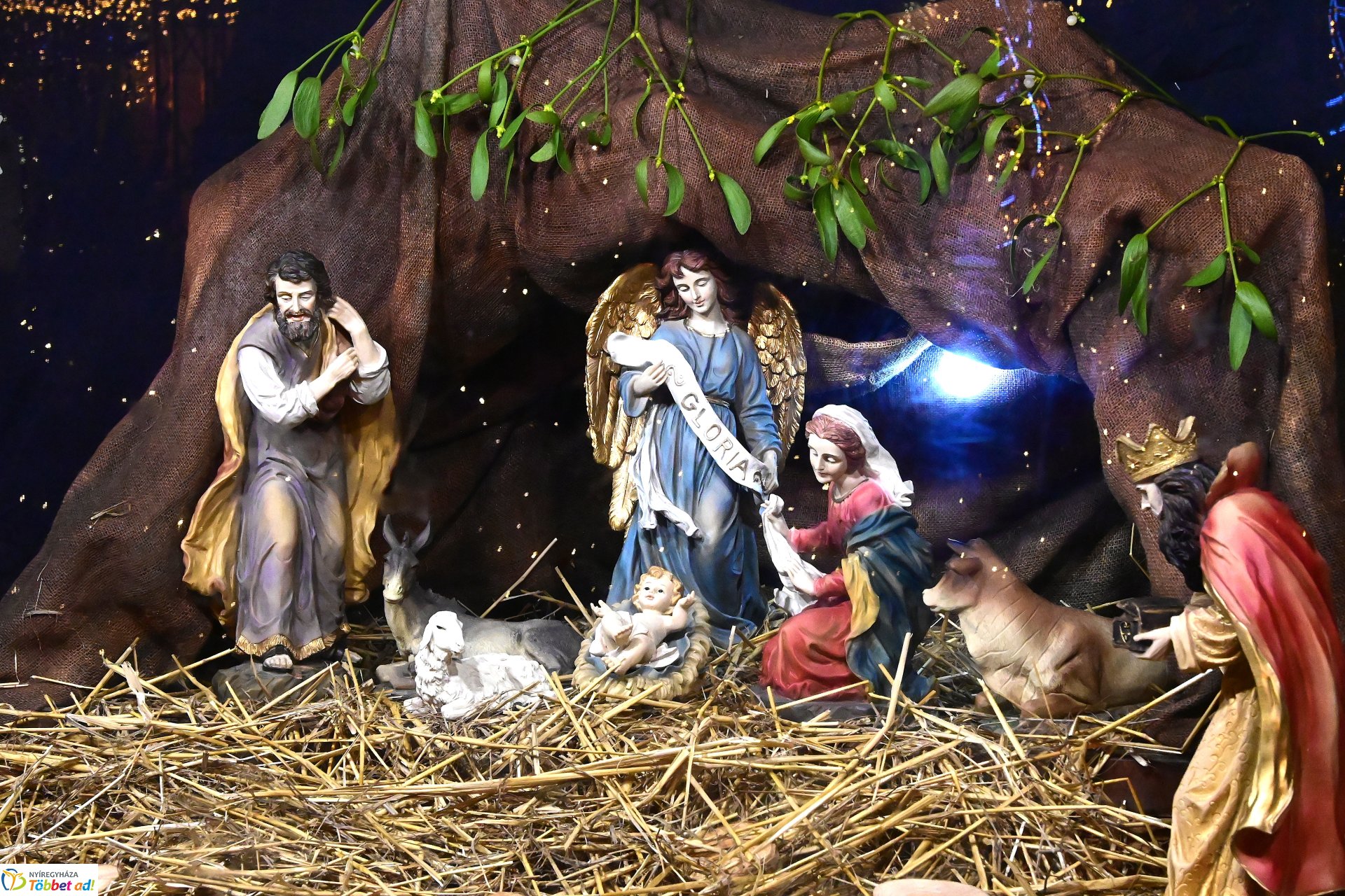 Karácsonyi Polip koncert Nyíregyháza főterén