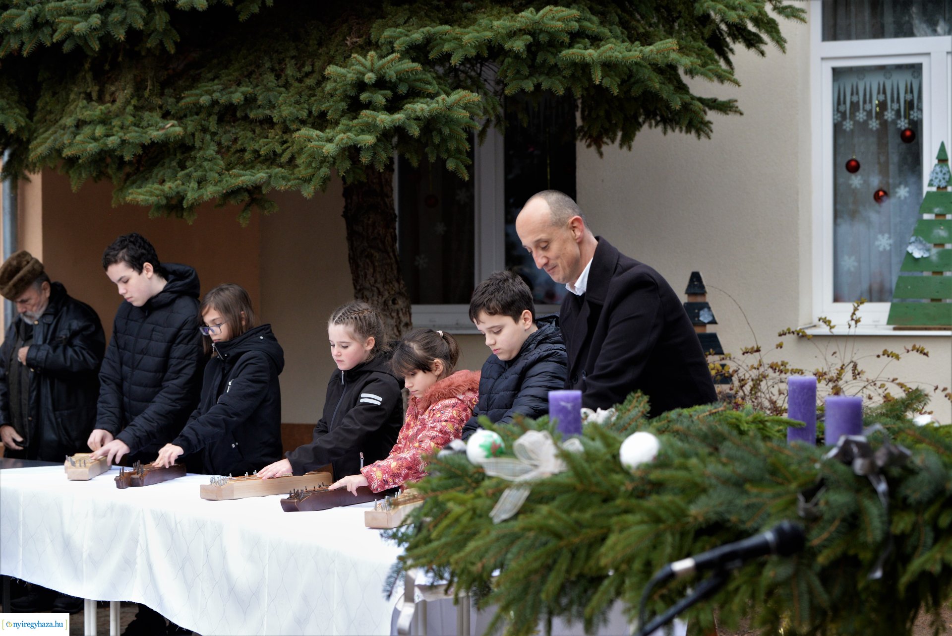 Karácsonyi ünnepség Sóstóhegyen