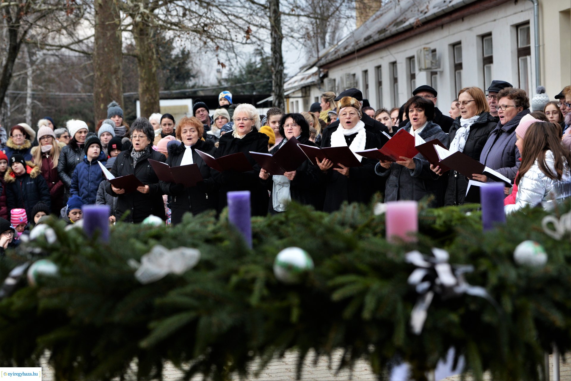 Karácsonyi ünnepség Sóstóhegyen