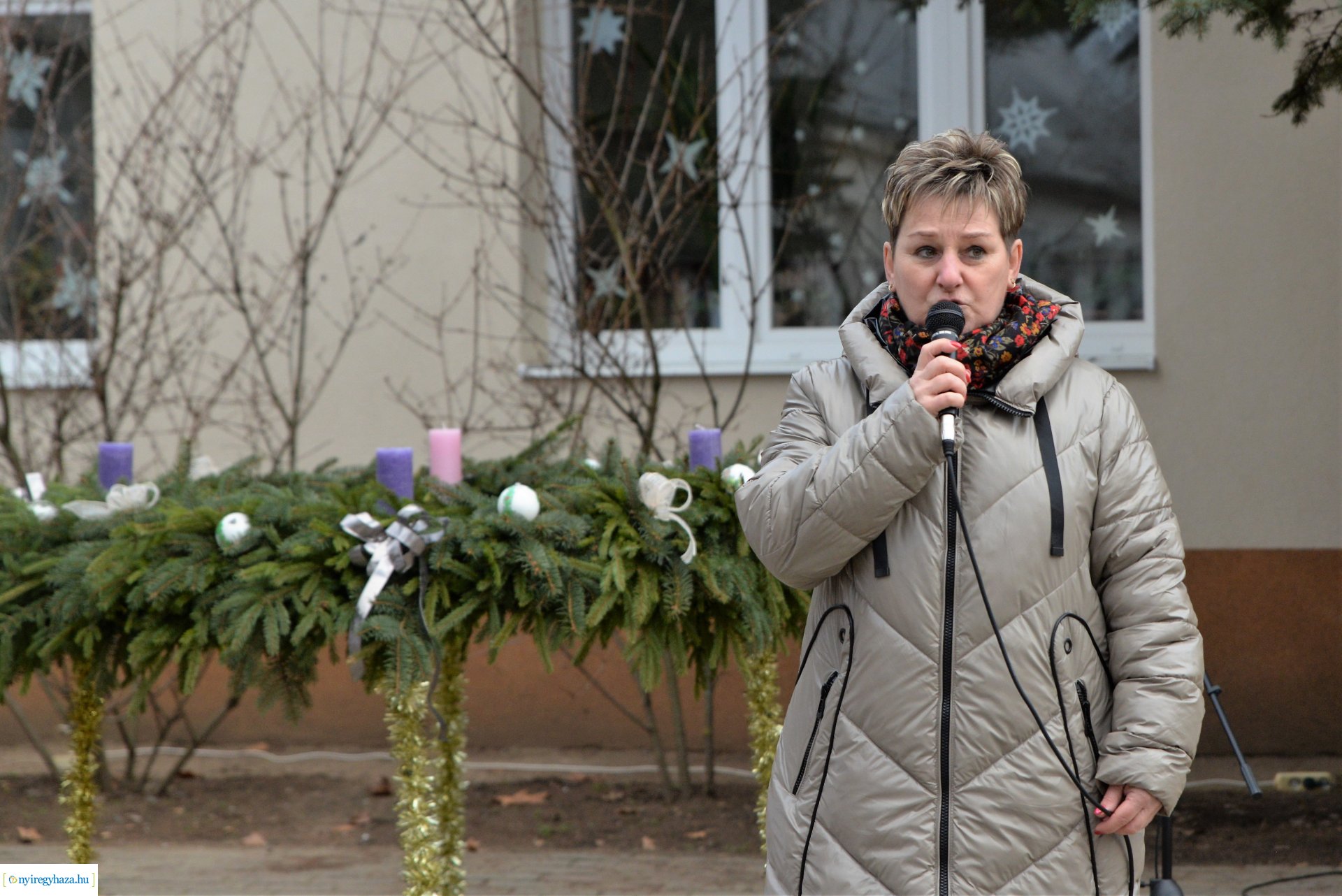 Karácsonyi ünnepség Sóstóhegyen