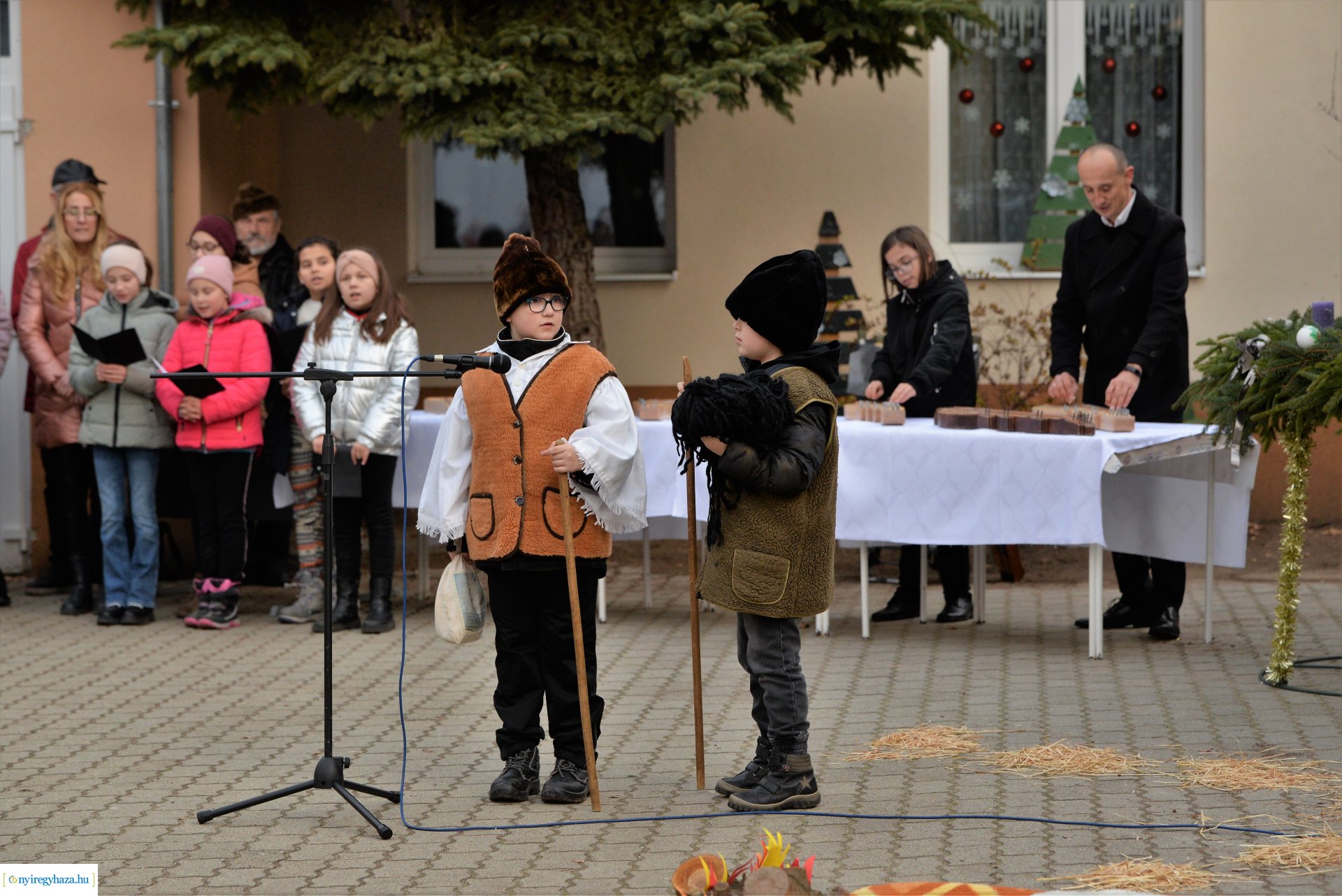 Karácsonyi ünnepség Sóstóhegyen