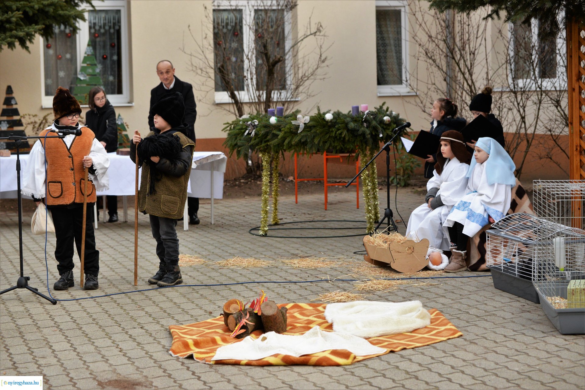 Karácsonyi ünnepség Sóstóhegyen