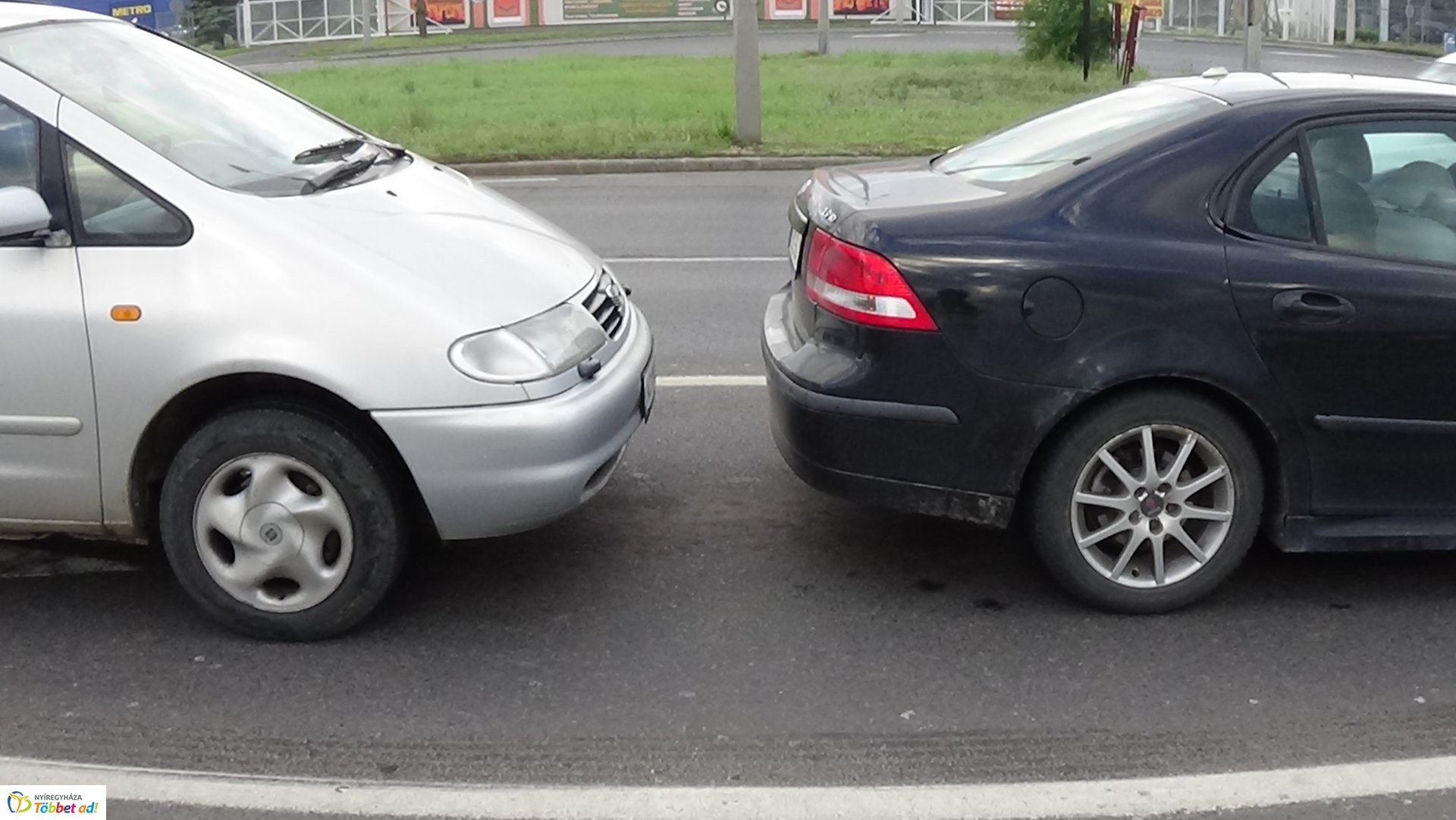 Karambol a felüljárón