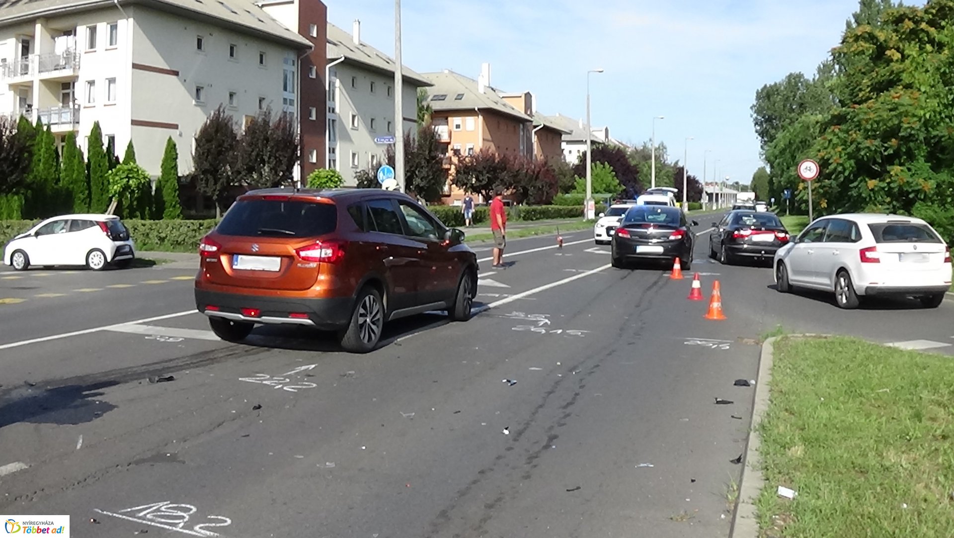 Karambol a Kosbor utcán