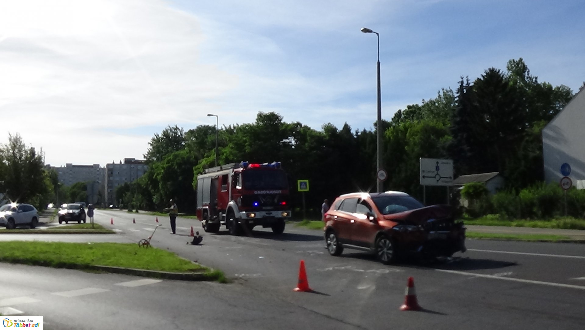 Karambol a Kosbor utcán