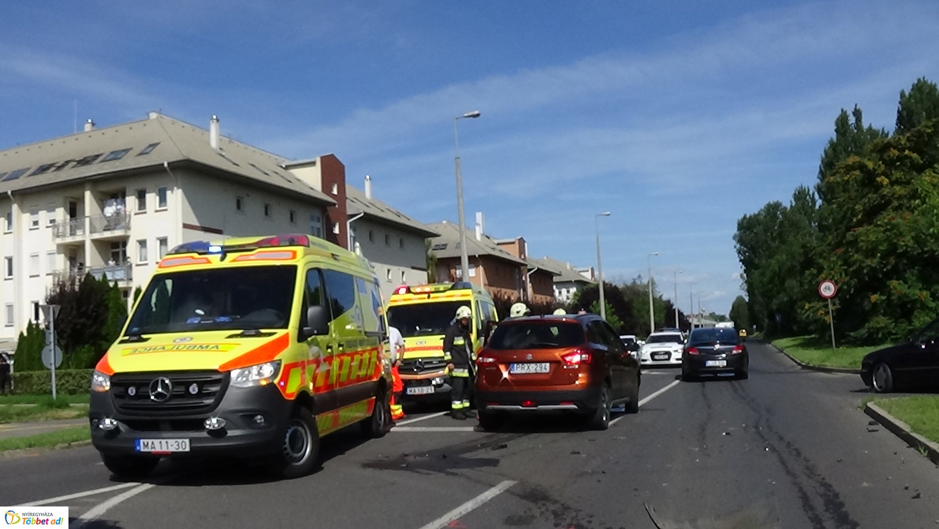 Karambol a Kosbor utcán