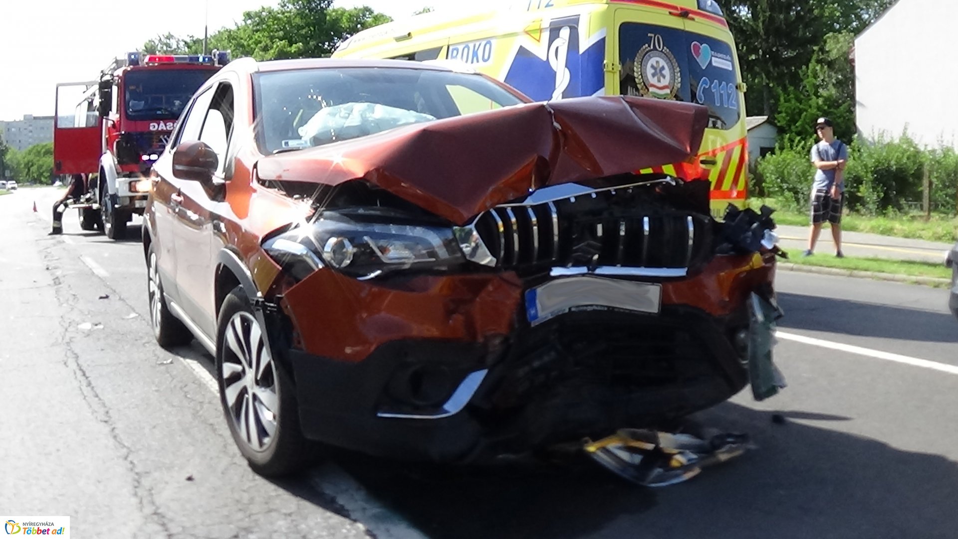 Karambol a Kosbor utcán