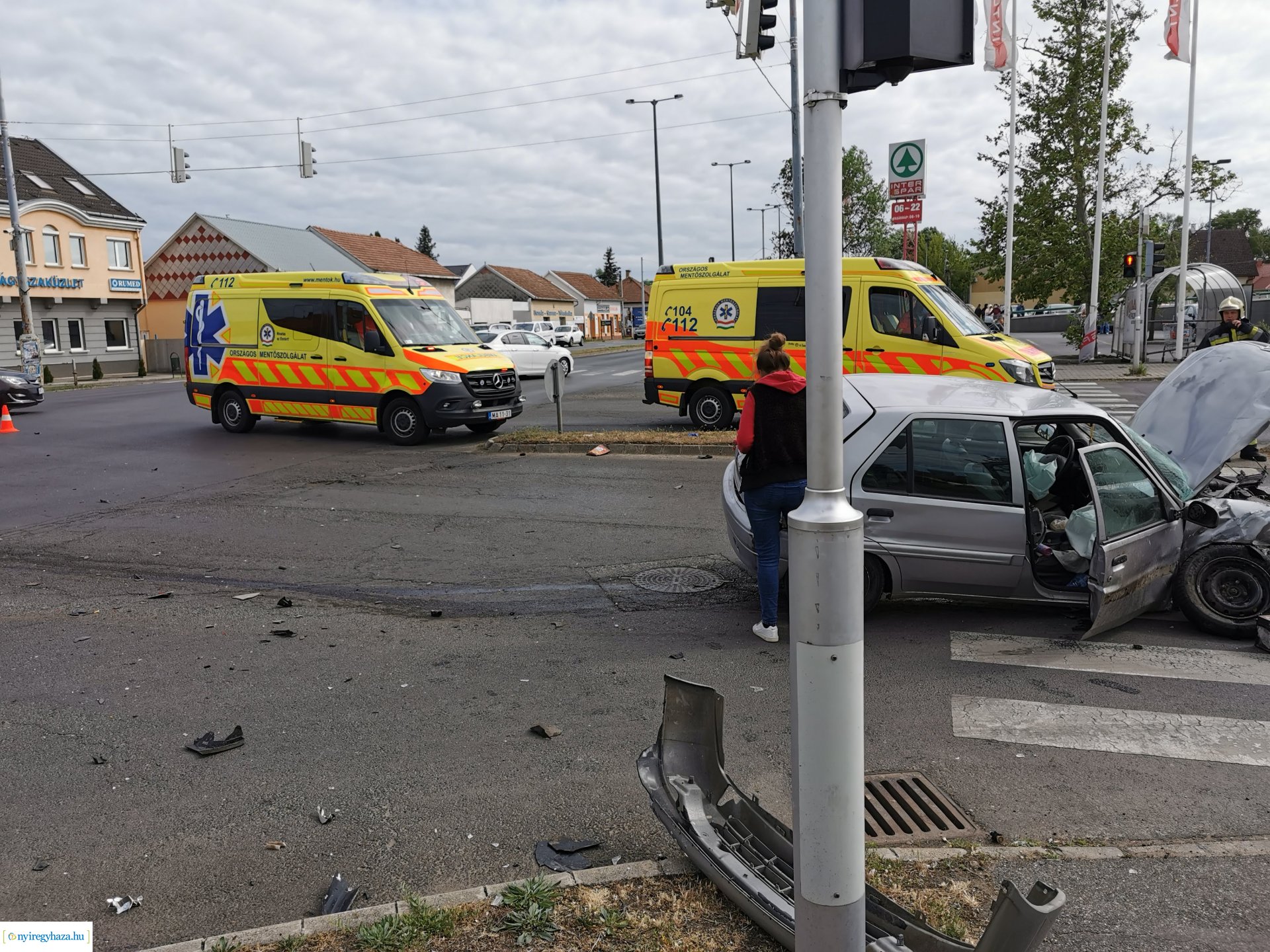 Karambol a László utcán 