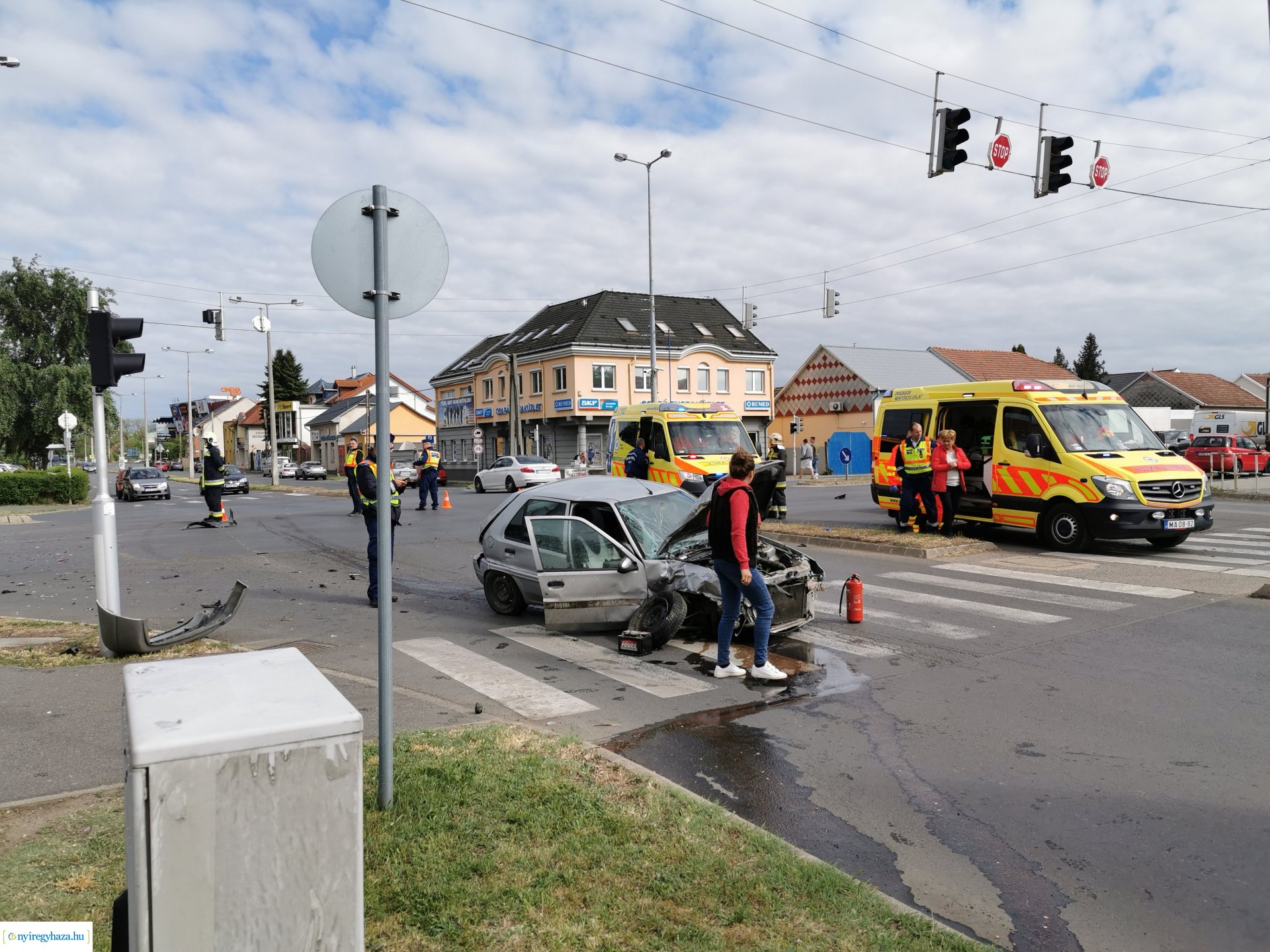 Karambol a László utcán 