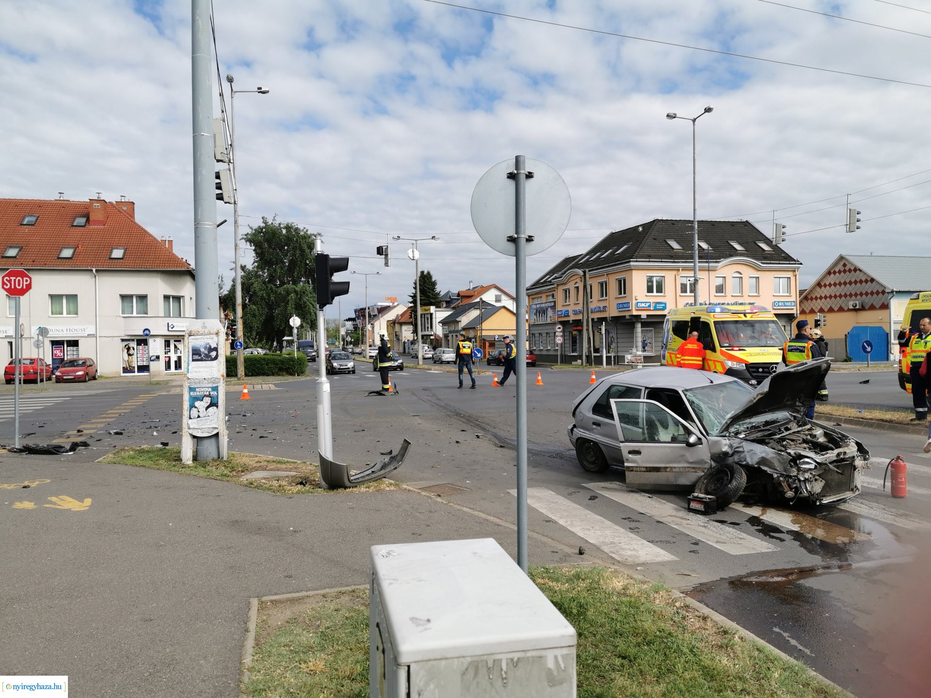 Karambol a László utcán 