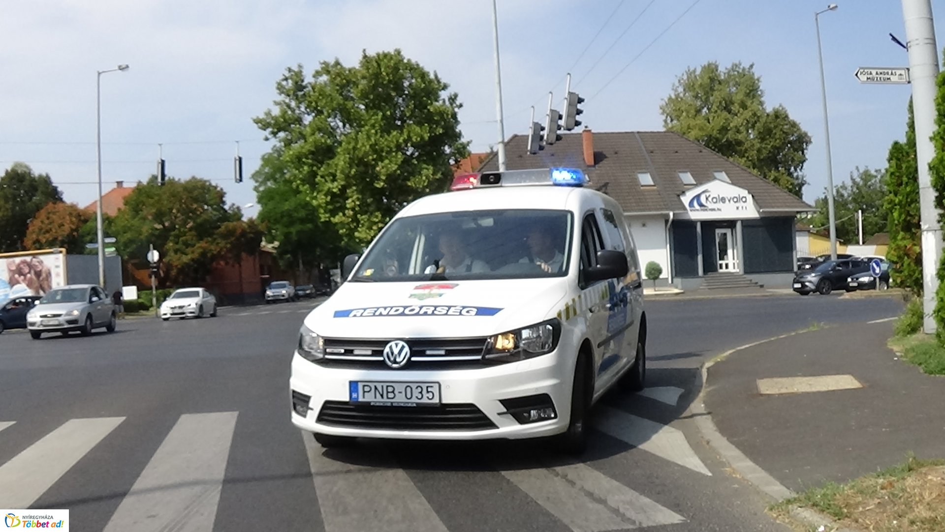 Karambol az Inczédy és a Bocskai utca kereszteződésében 