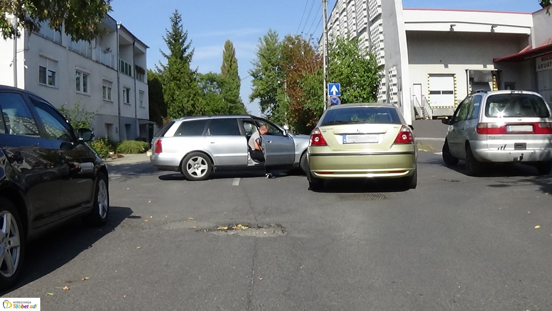 Karambol az István utcán