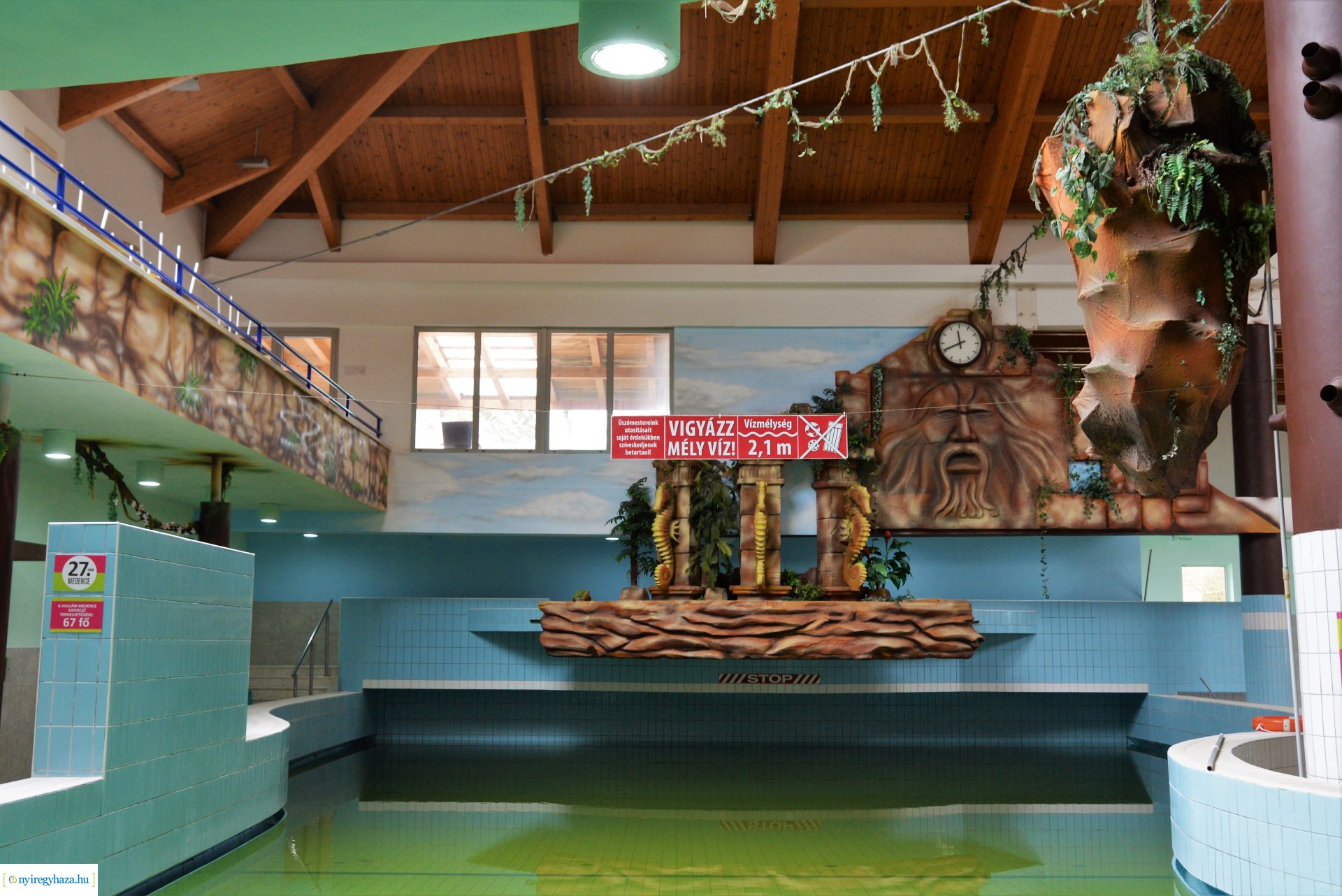 Karbantartás után péntektől ismét nyitva az Aquarius Élmányfürdő