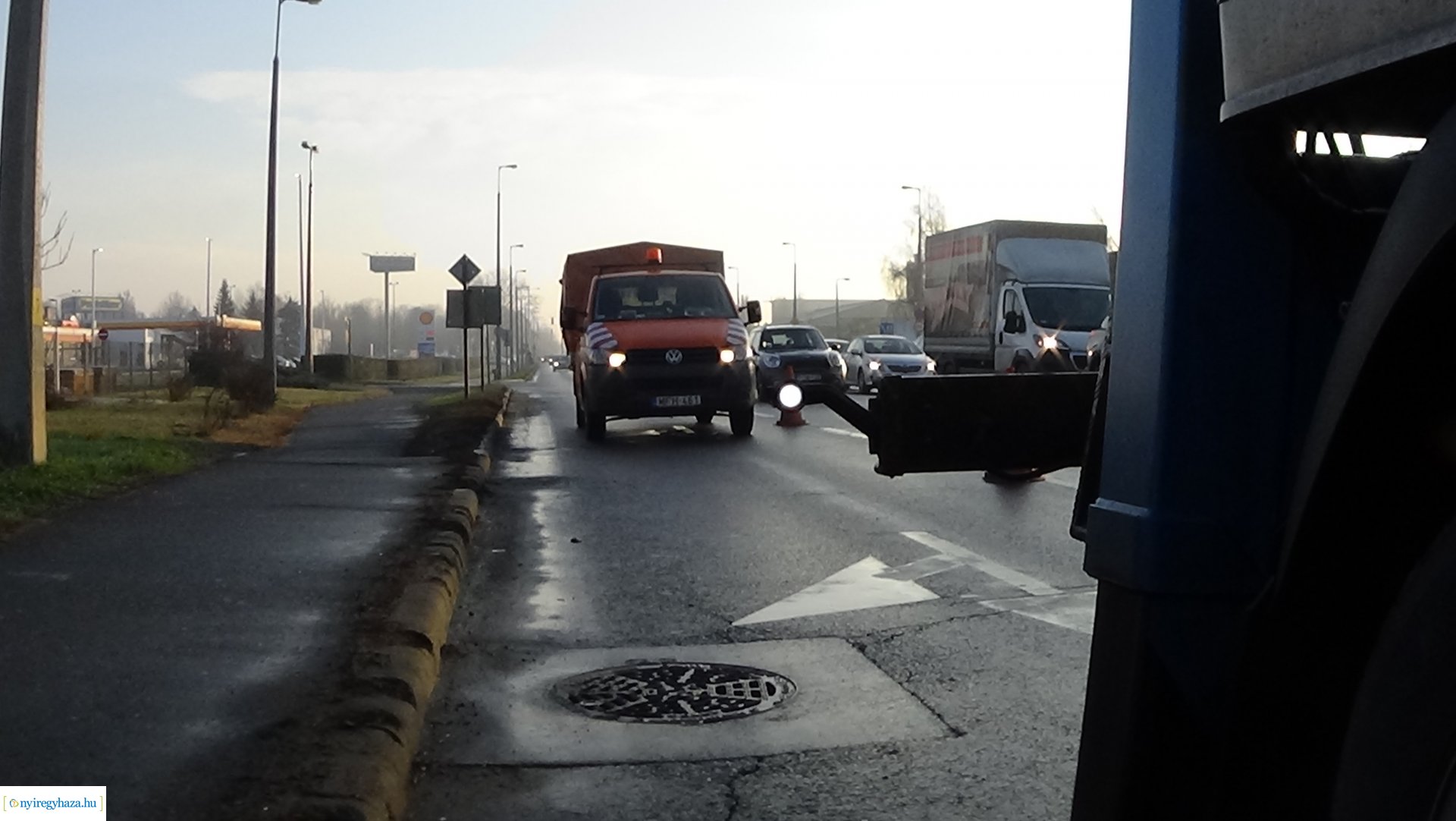 Karbantartási munkálatok a VÉDA kapuknál