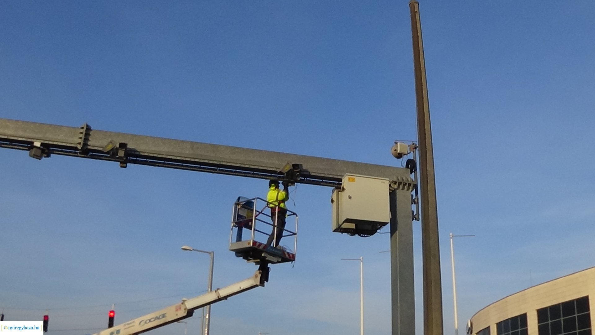 Karbantartási munkálatok a VÉDA kapuknál