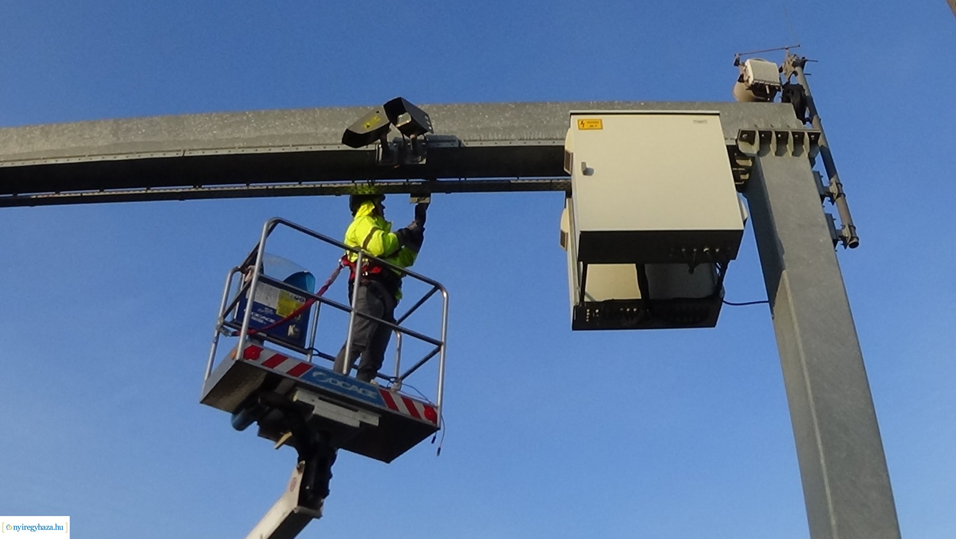 Karbantartási munkálatok a VÉDA kapuknál