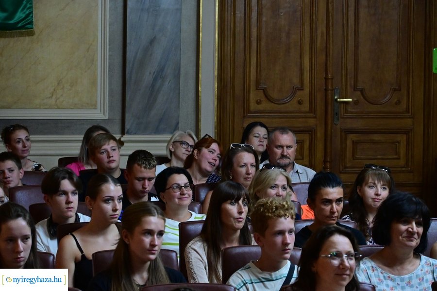 Kárpátaljai vendégek fogadása a Városházán 20240815