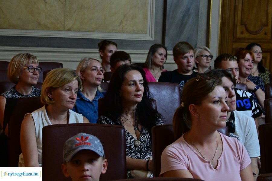 Kárpátaljai vendégek fogadása a Városházán 20240815