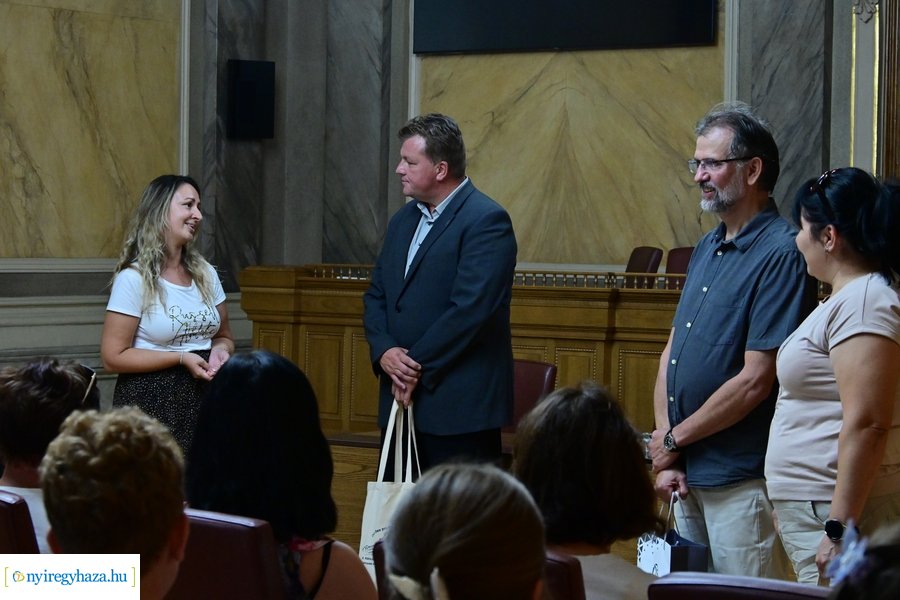 Kárpátaljai vendégek fogadása a Városházán 20240815