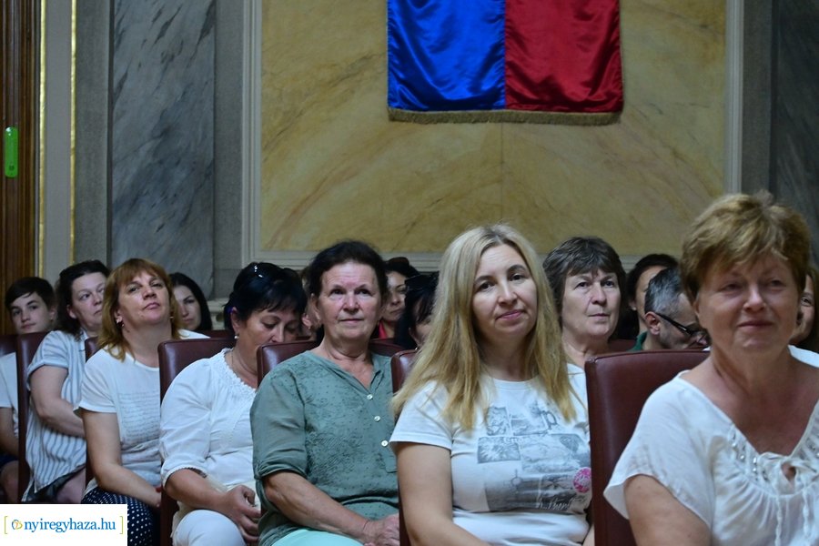 Kárpátaljai vendégek fogadása a Városházán 20240815