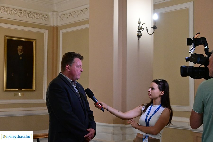 Kárpátaljai vendégek fogadása a Városházán 20240815