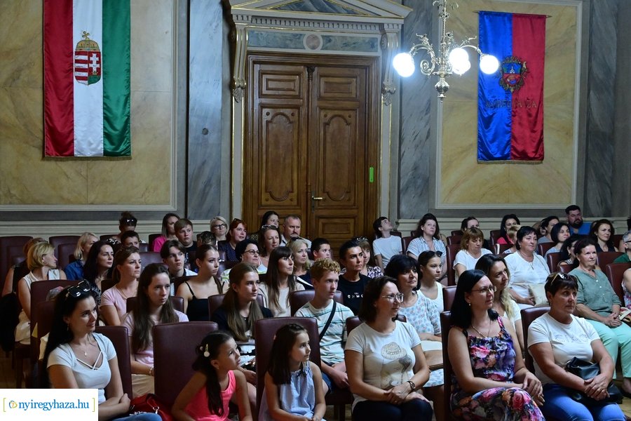 Kárpátaljai vendégek fogadása a Városházán 20240815