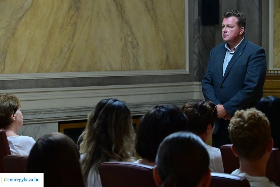 Kárpátaljai vendégek fogadása a Városházán 20240815