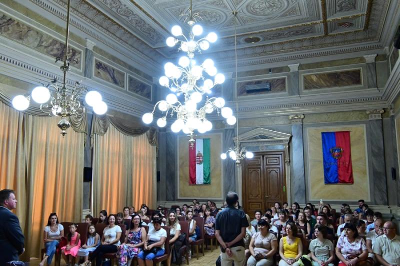 Kárpátaljai vendégek fogadása a Városházán 20240815