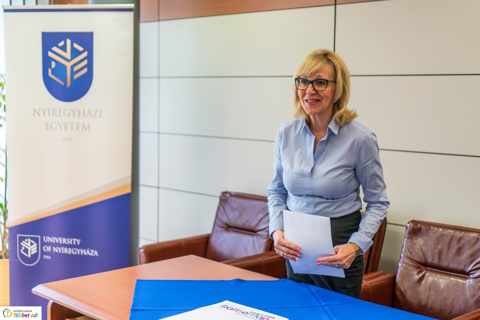 Karriernap sajtótájékoztató a Nyíregyházi Egyetemen