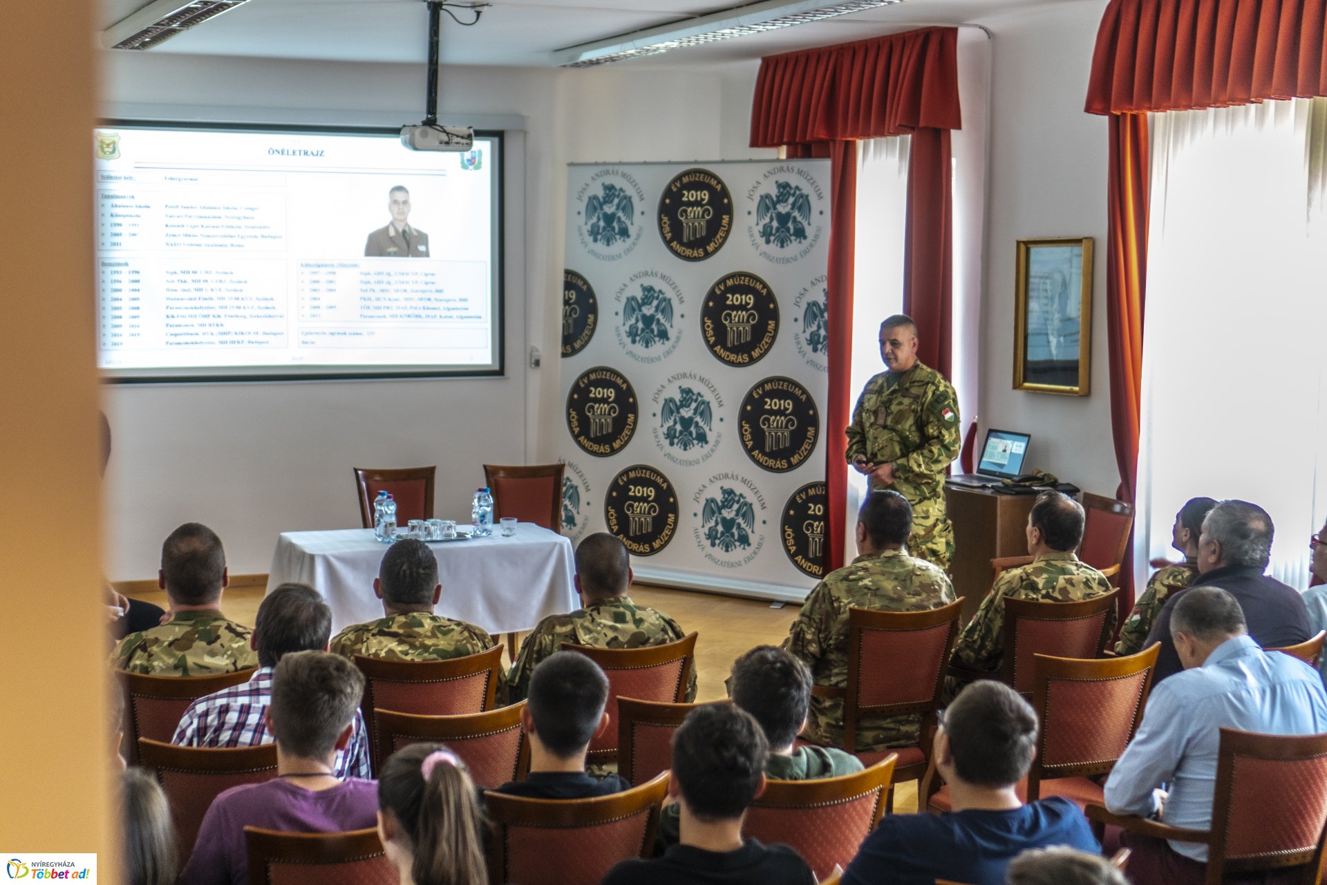 Katonaesemények előadás a Jósa András Múzeumban