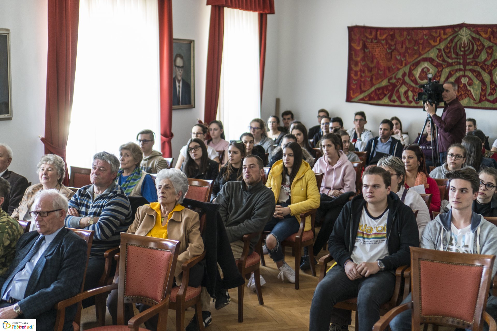 Katonai előadás a Jósa András Múzeumban