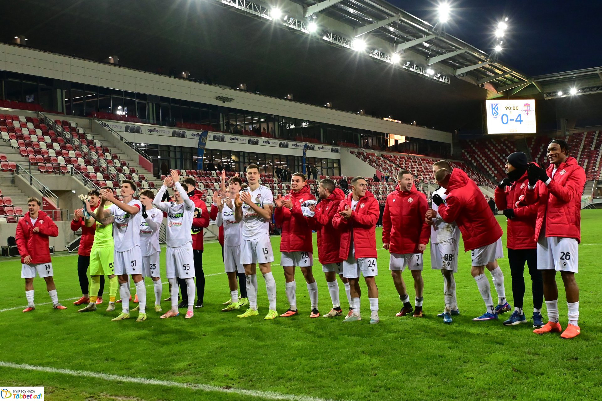 Kazincbarcika - Nyíregyháza Spartacus 2026. tavasz