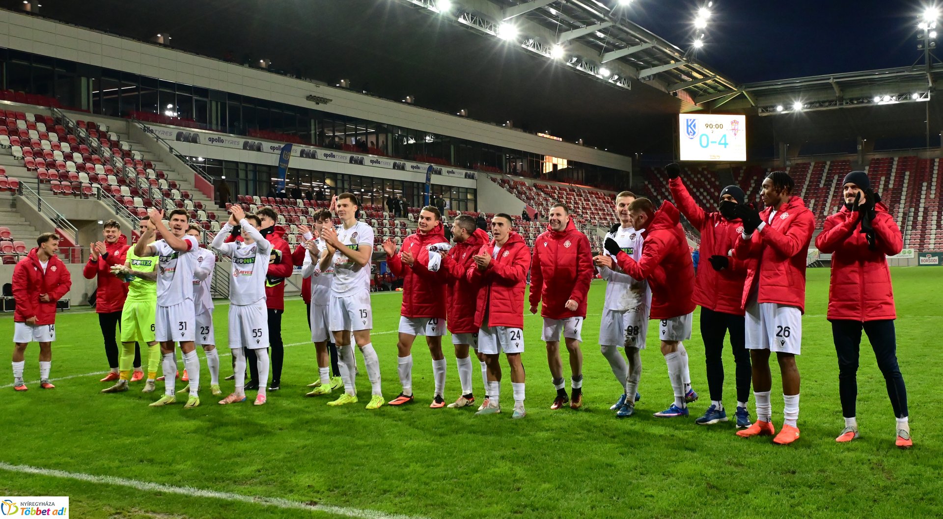 Kazincbarcika - Nyíregyháza Spartacus 2026. tavasz