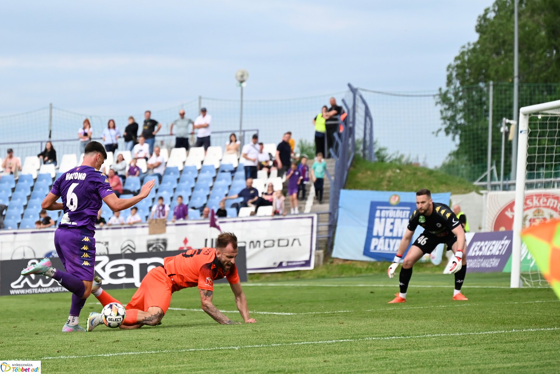 Kecskemét-Nyíregyháza Spartacus FC labdarúgó mérkőzés