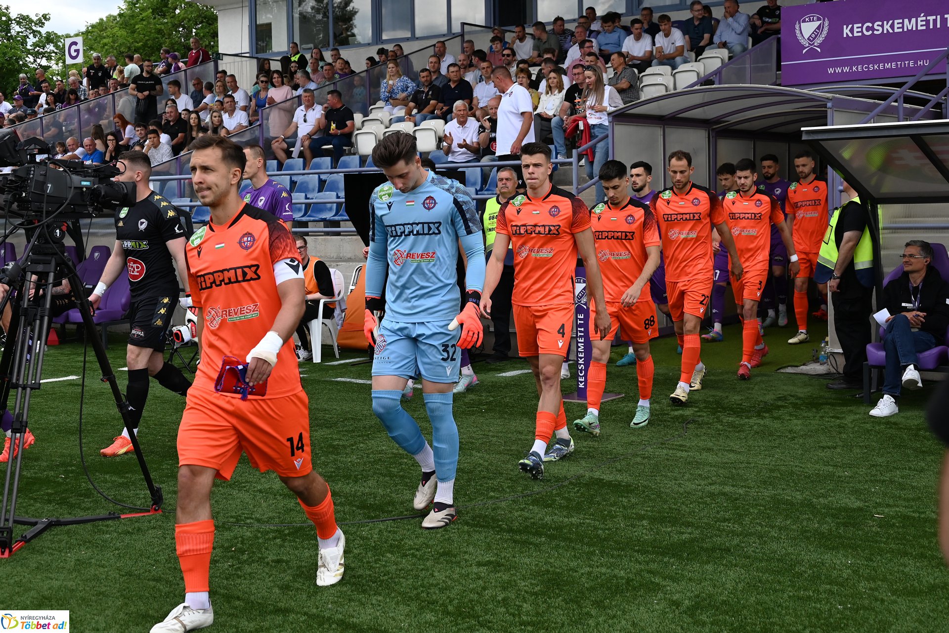 Kecskemét-Nyíregyháza Spartacus FC labdarúgó mérkőzés