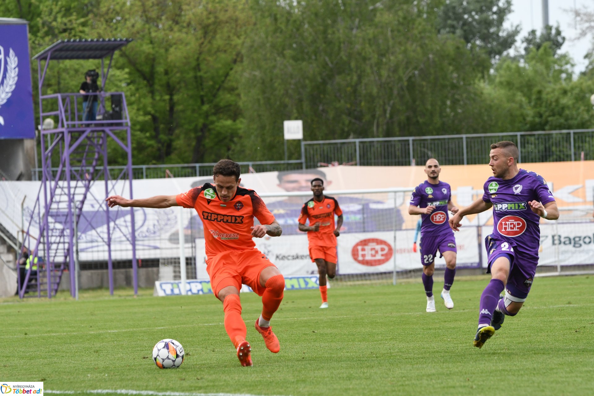 Kecskemét-Nyíregyháza Spartacus FC labdarúgó mérkőzés