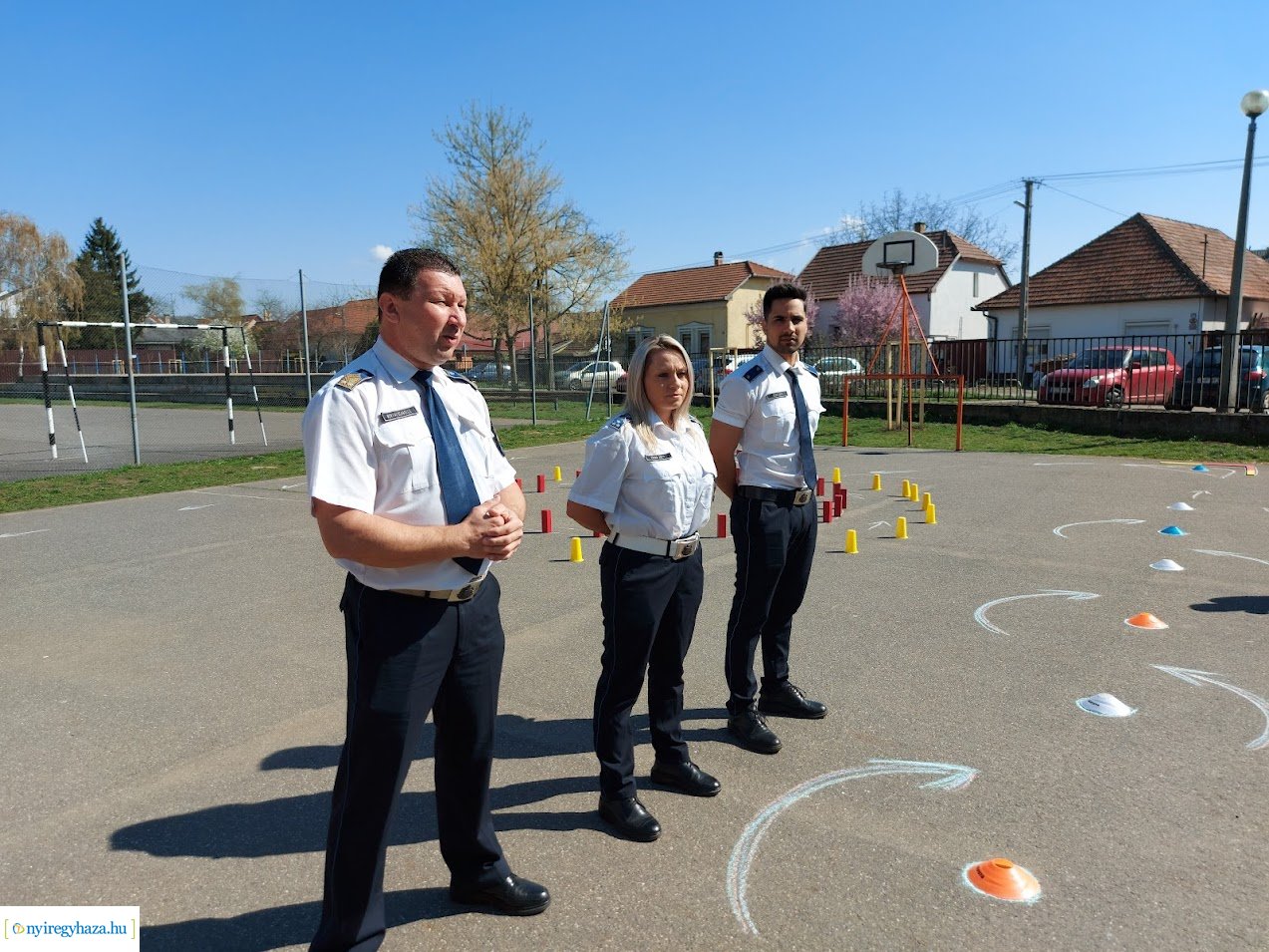 Kedden a Móricz iskolában kerékpáros kupaversenyt tartottak