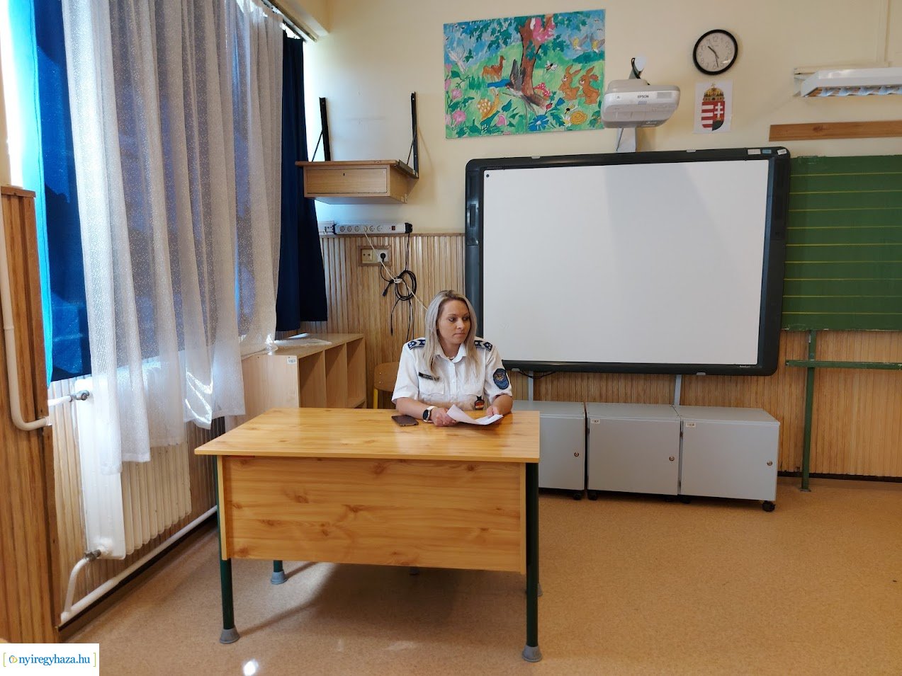 Kedden a Móricz iskolában kerékpáros kupaversenyt tartottak