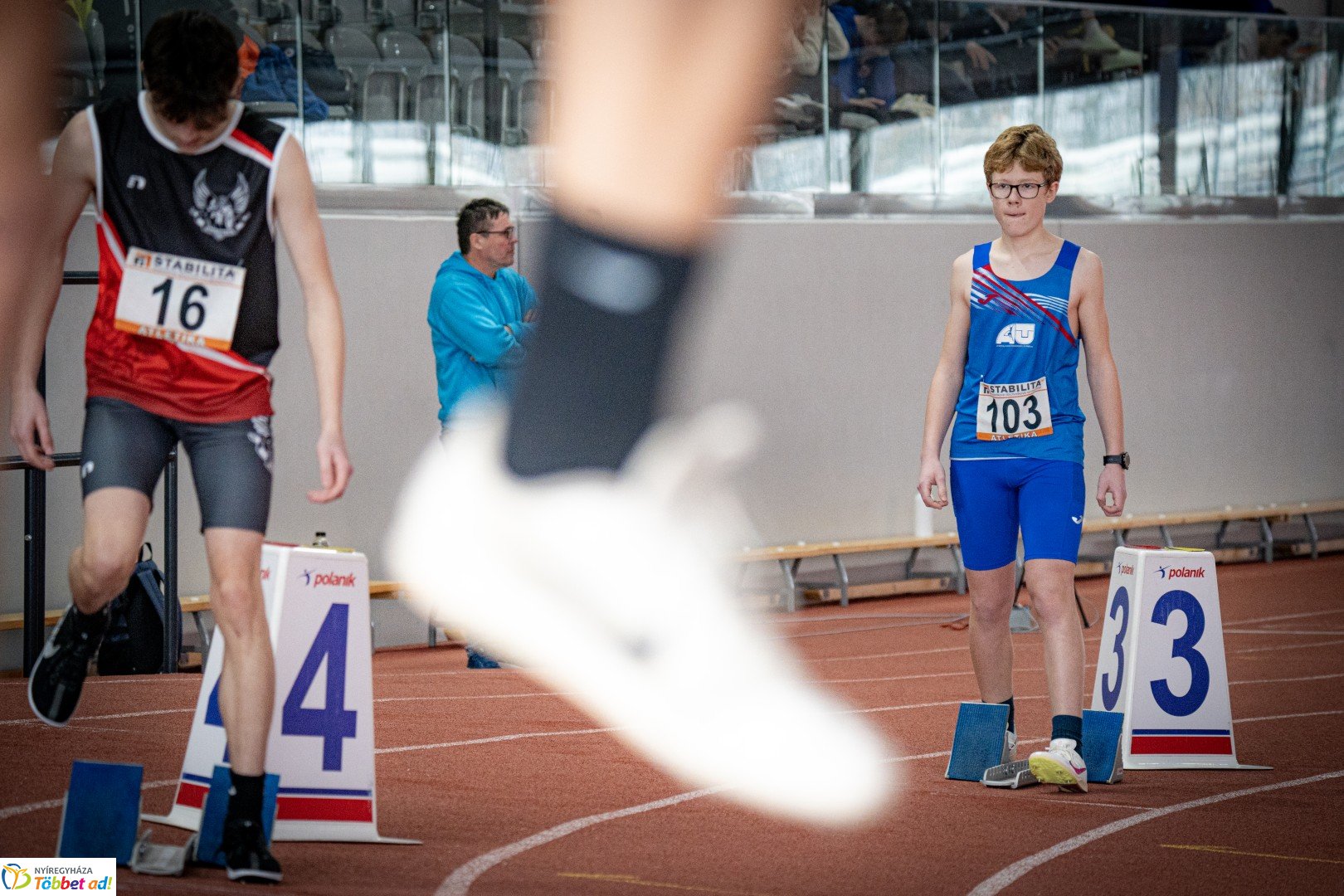 Kelet-Szlovák Regionális Atlétikai Bajnokság a Nyíregyházi Atlétikai Centrumban