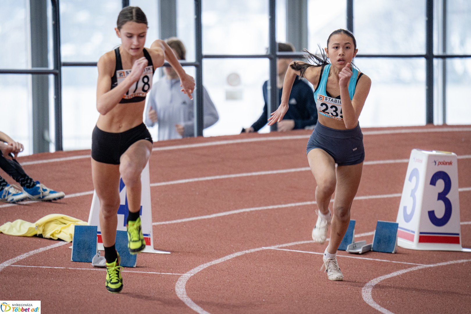 Kelet-Szlovák Regionális Atlétikai Bajnokság a Nyíregyházi Atlétikai Centrumban